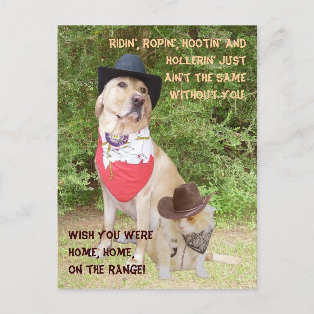 Postal No es lo mismo sin ti... (Anverso)