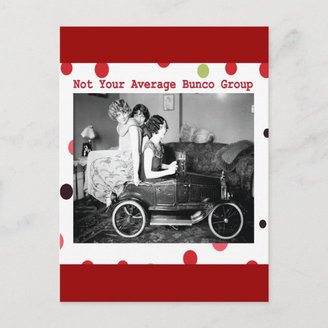 Postal no es su grupo bunco promedio (Anverso)