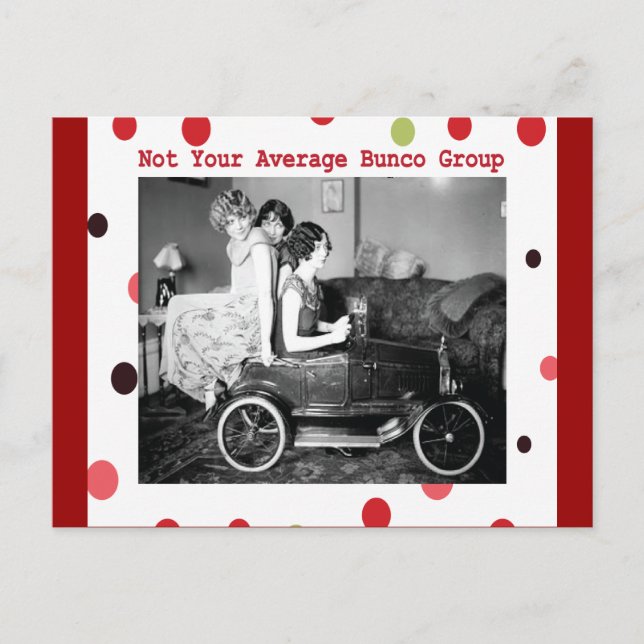 Postal no es su grupo bunco promedio (Anverso)