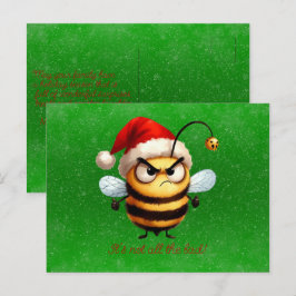 Postal No es todo esa mala abeja gruñón