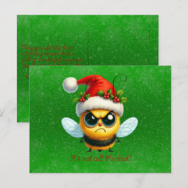 Postal No es todo esa mala abeja gruñón