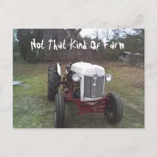 Postal No esa clase de granja