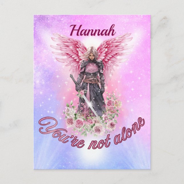 Postal No estás solo (Anverso)