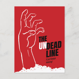 Postal No-fecha límite - poster de película de terror de 