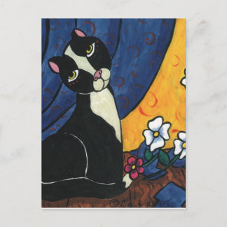 Postal No fui yo - Gato de Tuxedo