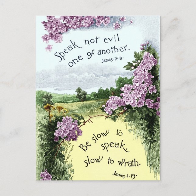 Postal No Hablar Mal Entre Otros (Anverso)