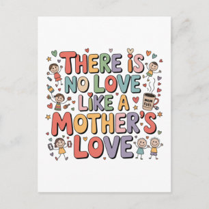 Postal No Hay Amor Como El Amor De Una Madre