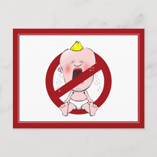 POSTAL NO HAY BEBÉS DE LLUVIA (Anverso)