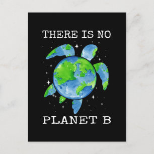Postal No Hay Diseño De Tortuga Planeta B Regalos Del Día