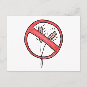 Postal ¡No hay gluten/Trigo libre!