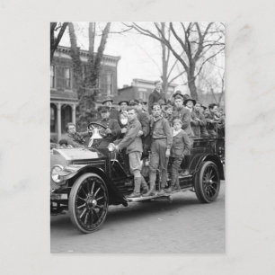 Postal No hay insignias de seguridad otorgadas, década de