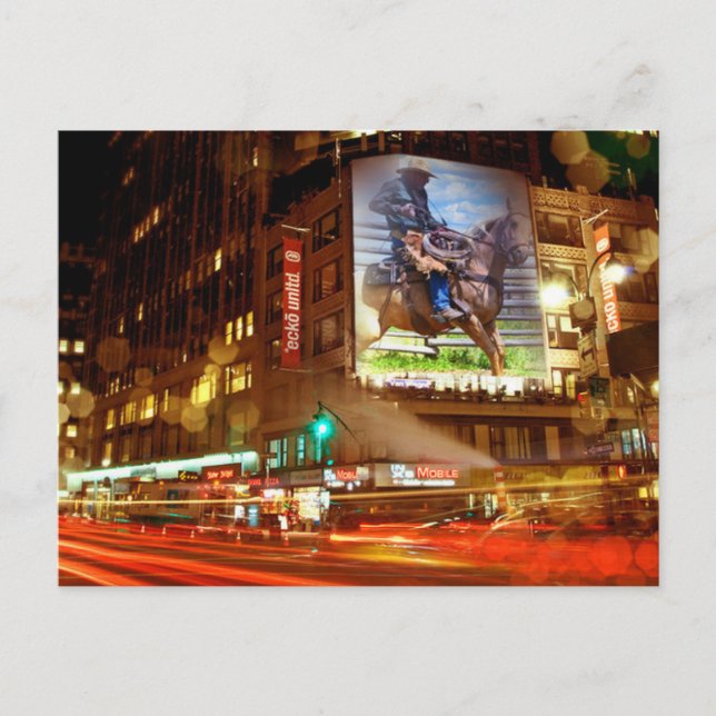 Postal No hay lugar para un chico de campo (Anverso)