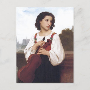 Postal No hay más resolución disponible. Bouguereau_Seule