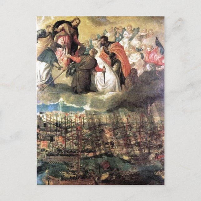 Postal No hay más resolución disponible. La batalla de Le (Anverso)