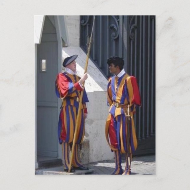 Postal No hay más resolución disponible. Swiss_Guard.jpg  (Anverso)