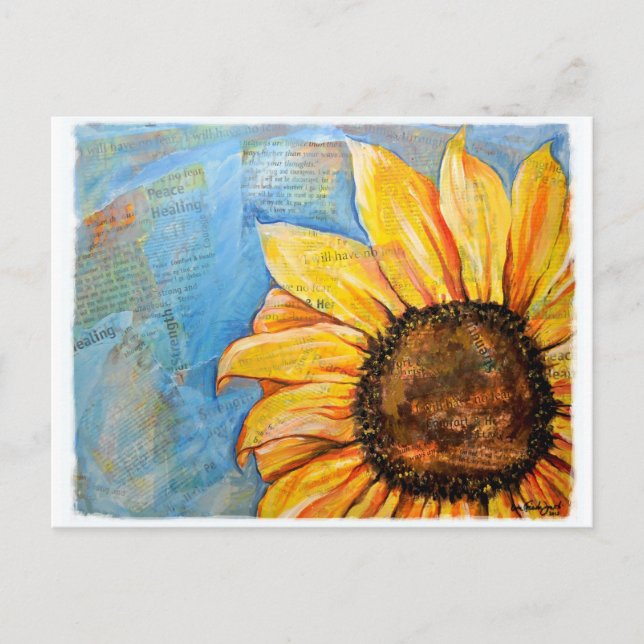 Postal No hay miedo (Anverso)