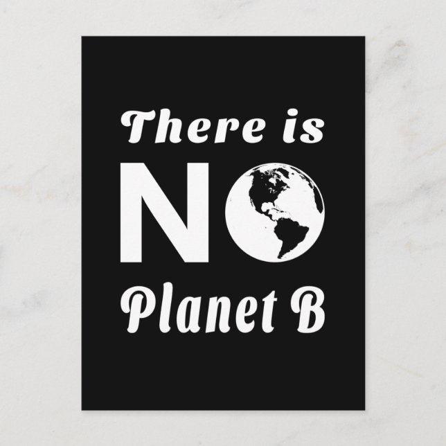 Postal No Hay Planeta B Que Proteja El Día Mundial De La  (Anverso)