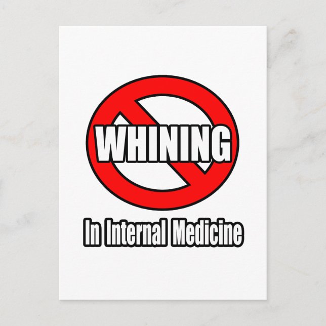Postal No Hay Quebrantamientos En La Medicina Interna (Anverso)