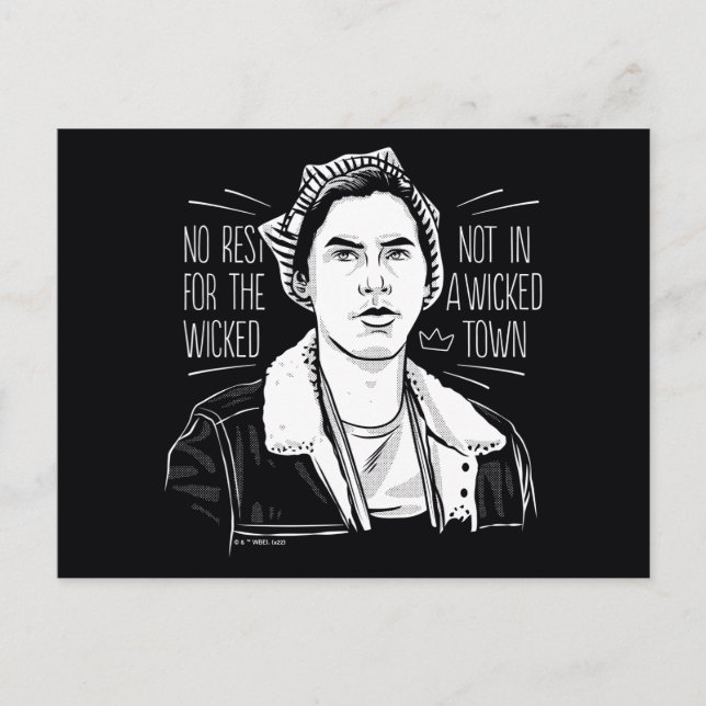 Postal No Hay Resto Para Los Malvados (Anverso)