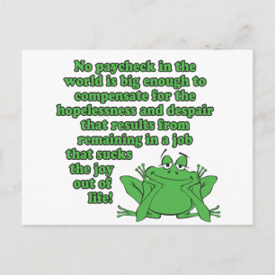 Postal No hay salario en el mundo......