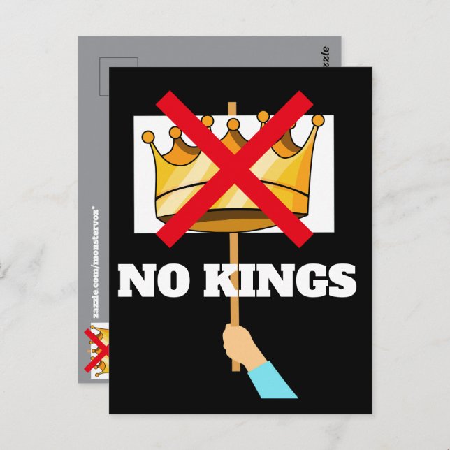 Postal No Kings Postcard (Anverso / Reverso)