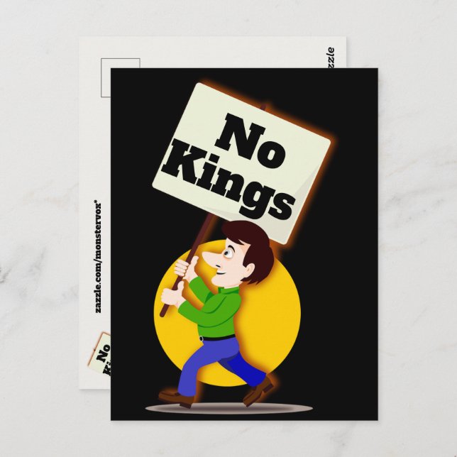 Postal No Kings Postcard (Anverso / Reverso)