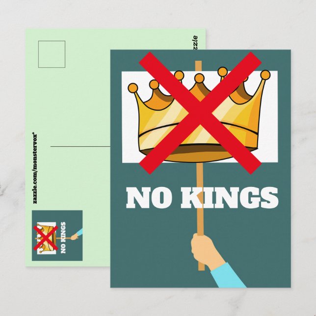 Postal No Kings Postcard (Anverso / Reverso)