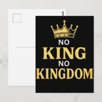 No Kings Señal de Protesta Vertical 2025