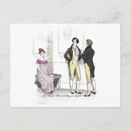 Postal No lo suficientemente guapo, Jane Austen Orgullo y