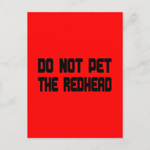 Postal No Mascota El Redhead