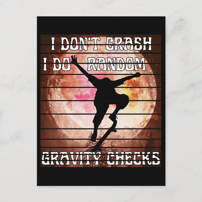 Postal No me estrello, hago controles de calidad aleatori (Anverso)