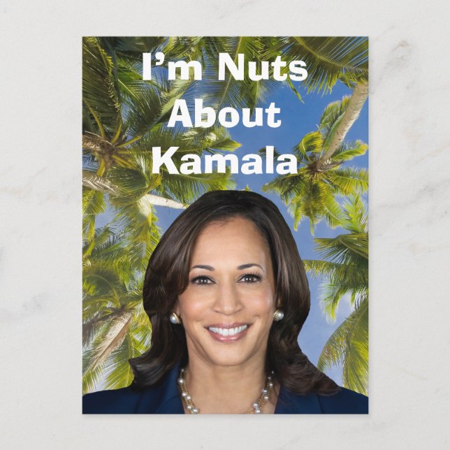 Postal No me gusta Kamala (Anverso)