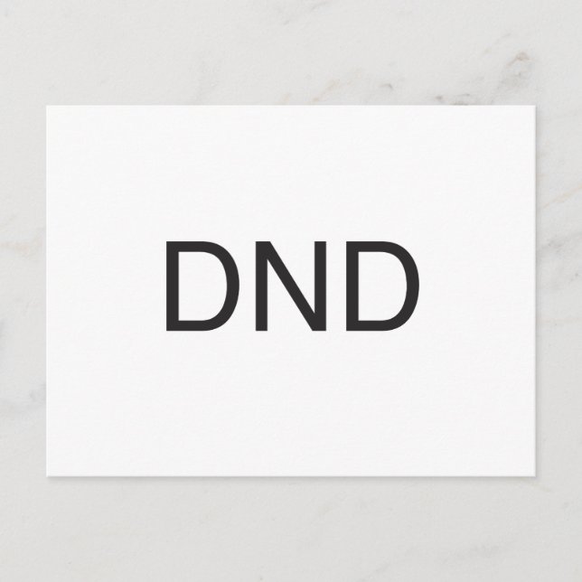 Postal no molestar.ai (Anverso)