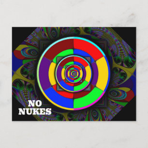 Postal NO NUKES (Puedes Cambiar las Palabras)