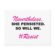 No Obstante, Ella Persistió, Así Que Nosotros, El