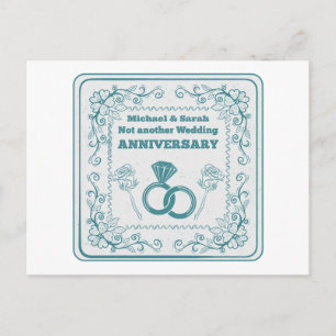 Postal No otro aniversario boda