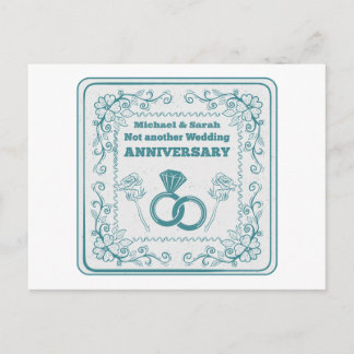 Postal No otro aniversario boda