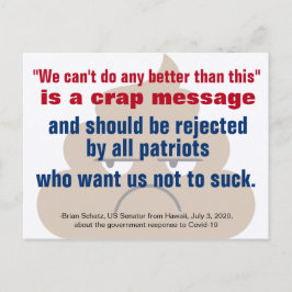 Postal No podemos hacerlo mejor que esto es un mensaje de