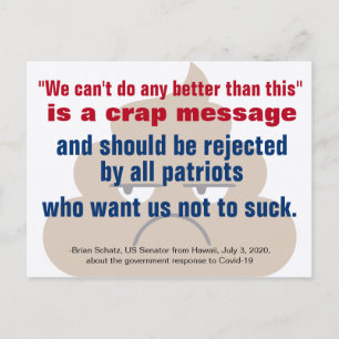 Postal No podemos hacerlo mejor que esto es un mensaje de