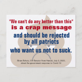 Postal No podemos hacerlo mejor que esto es un mensaje de