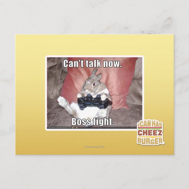 Postal No puede ahora hablar, la lucha del jefe (Anverso)