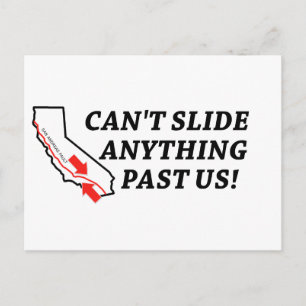 Postal ¡No puedo deslizar nada más que nosotros!