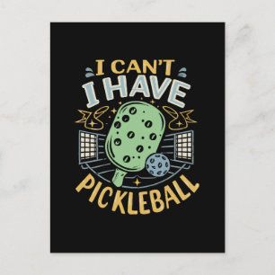 Postal No puedo tener pickleball
