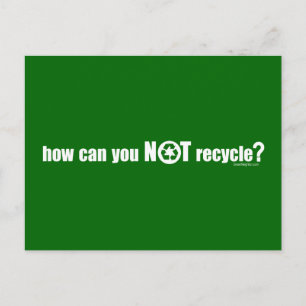 Postal ¿No reciclar?