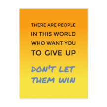 No renuncien a la actitud positiva cita inspirador