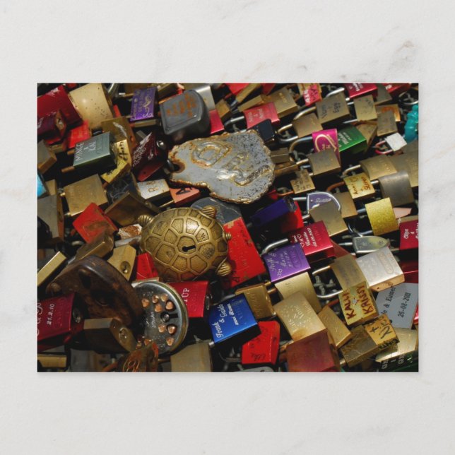Postal No se puede atar el amor (Anverso)