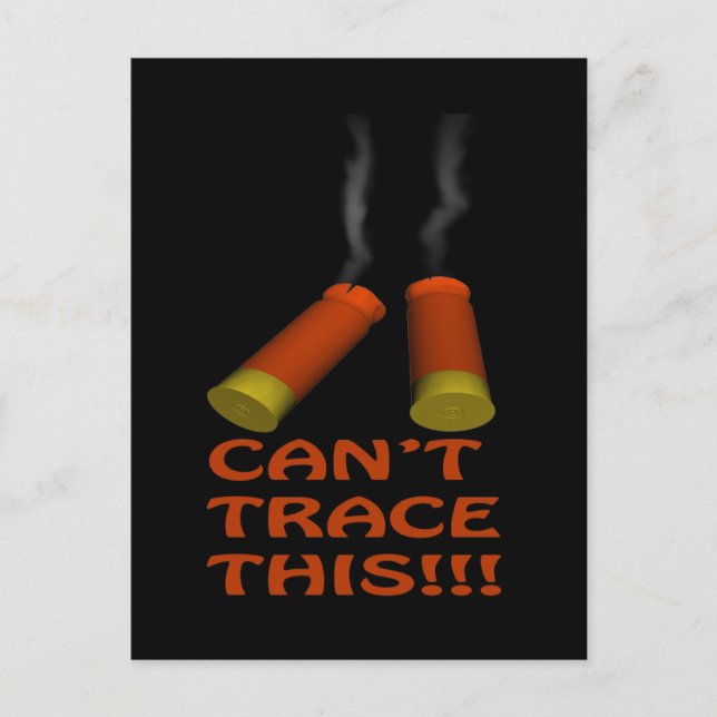 Postal No se puede rastrear esto (Anverso)