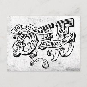 Postal no se te permite morir sin mí