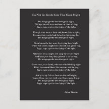 No se vayan suaves poemas de Dylan Thomas