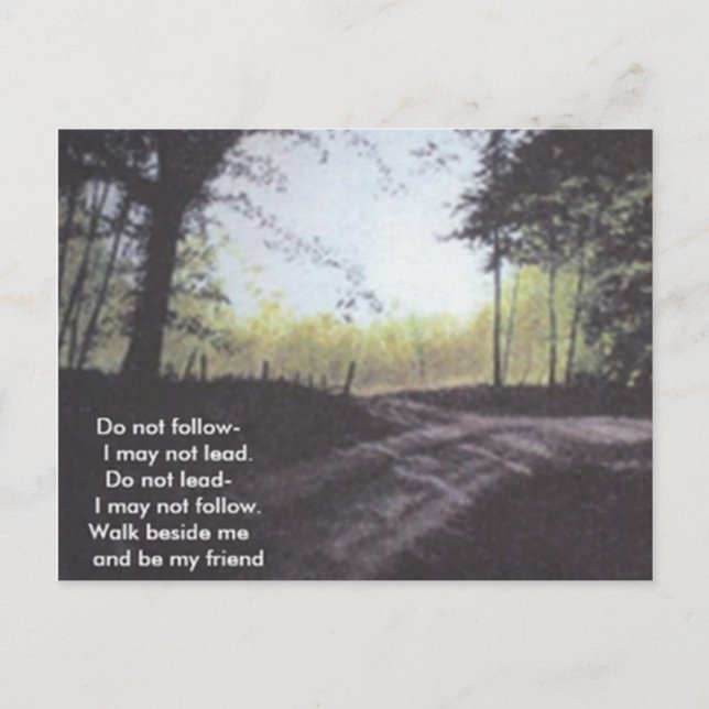 POSTAL NO SIGA QUE PUEDA NO DIRIGIR (Anverso)